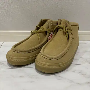 택 포함 VANS CARVER 스웨이드 하이컷 왈라비 모카신