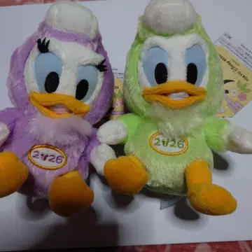 2026 도날드&데이지 간지 인형 배지(말)