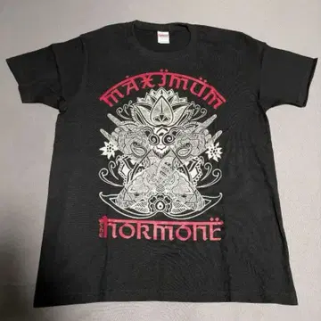 [ 새상품급 ] 맥시멈 더 호르몬 멘카콧테리 T셔츠 밴드T