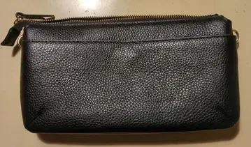 LASIEM 천연 가죽 숄더 지갑 블랙