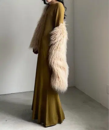 Ameri MERMAID LONG KNIT DRESS