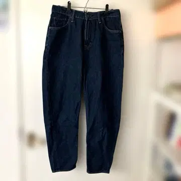 다크 블루 데님 팬츠