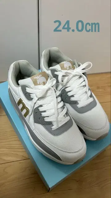 모즈 moz 에어솔 통굽 스니커즈 24.0