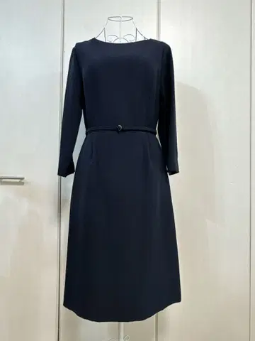 로페피크닉 포멀 원피스 네이비 38 새상품 입학식 졸업식 파티