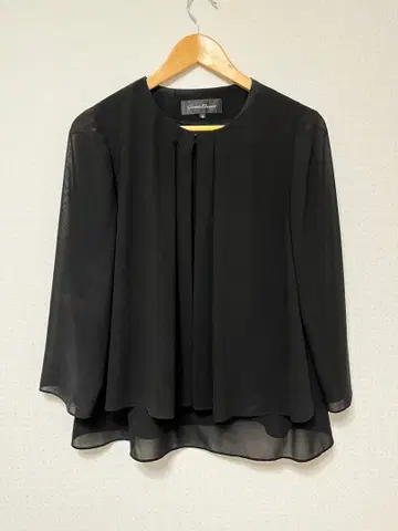 a.v.v 블랙 쉬폰 블라우스 팬츠 상하의 세트