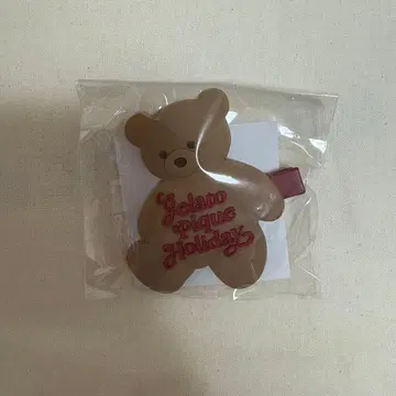 즉시 구매 젤라피케 캡슐 토이 Gelato pique 헤어 클립 곰