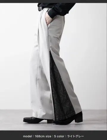 [ CLEL ] TR 루즈 사이드 지퍼 디자인 팬츠