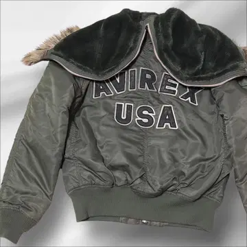 AVIREX 아비렉스 플라이트 자켓 N-2B 쇼트 기장 y2k