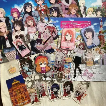 러브 라이브! 아크릴 키링 세트 19점 니지가쿠 Liella