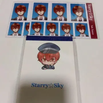 토모에 요 메모장 스티커 스타스카