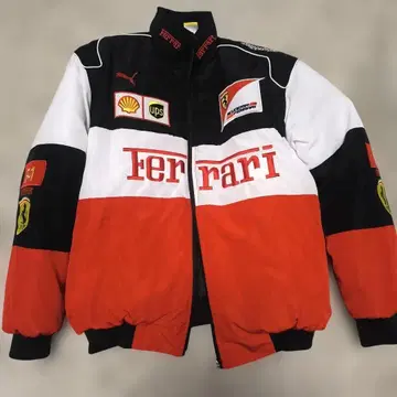 페라리 Ferrari 레이싱 자켓 블루종