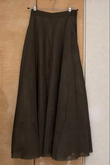 STYLE MIXER 밀푀유 샤샤 스커트 브라운 컬러