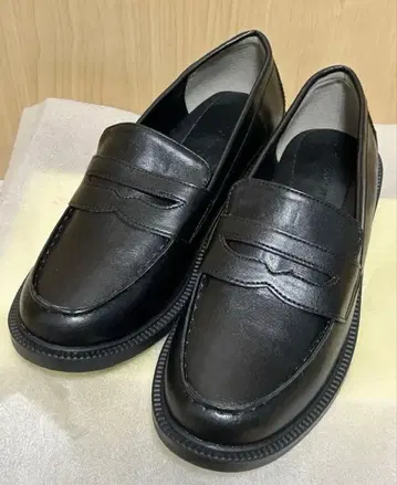 HEART ACTION 블랙 로퍼 L(24.5cm~25cm)