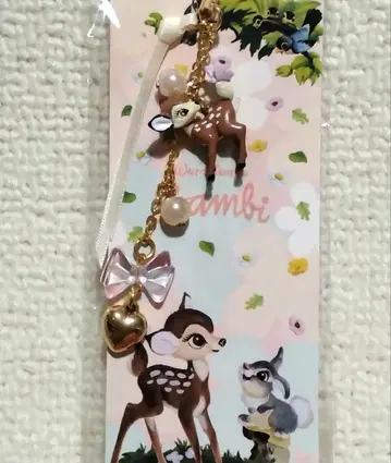 디즈니 밤비 스트랩 마스코트 키링