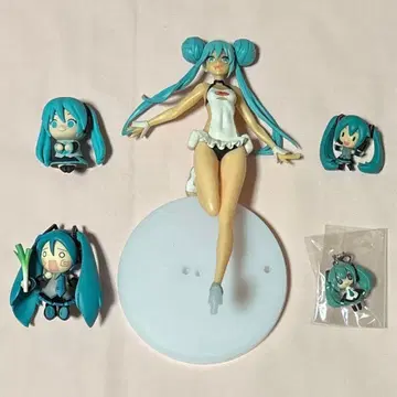 보컬로이드 하츠네 미쿠 피규어 마스코트 5개 세트