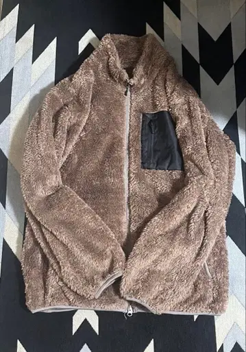 JOHNBULL 남성용 플리스 자켓 LL 더블 지퍼 보아