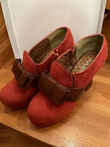 LIZ LISA 프릴 부티 핑크 M