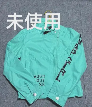 ANAP 민트 그린 라이더 자켓 미사용 새상품 M 정가 5900엔