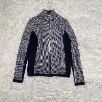 TOMMY HILFIGER 풀 집업 니트 자켓 S