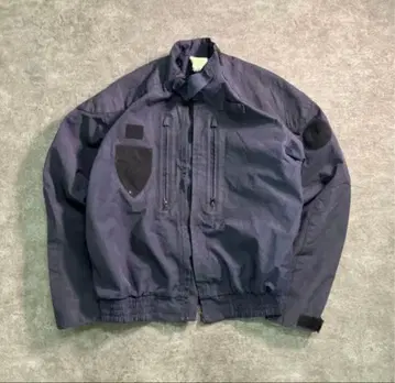 프랑스군 폴리스맨 택티컬 자켓 뒷면 메쉬