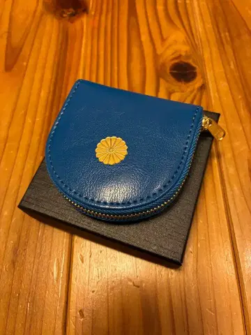 미사용 새상품 황궁 지갑 동전 지갑 블루 파랑