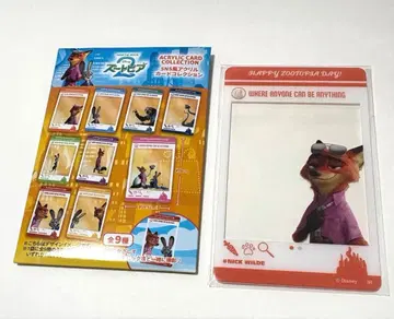 주토피아 SNS풍 카드 닉