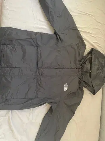 The North Face 후드 부착 나일론 자켓 그레이