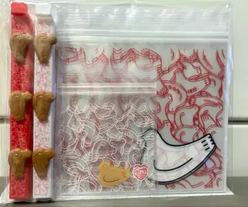 토시마야 하토사브레 하토노히 2025 한정판 지퍼 백 클립