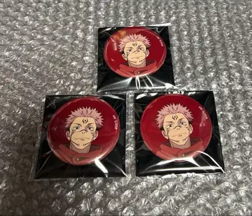 주술회전 주술회전전 캔뱃지 스쿠나 x 3