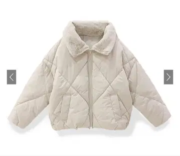 GRL 2Way 퍼 칼라 퀼팅 다운 자켓[fo1592]