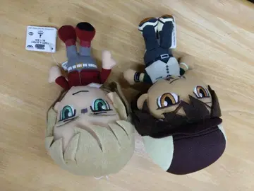 애니메이션 캐릭터 봉제 인형 2체 세트