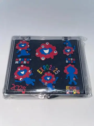 EXPO2025 미야쿠미야쿠 핀 배지 6개 세트