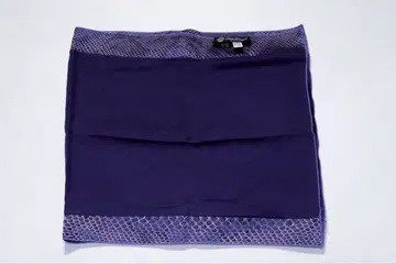 Due Cuori 100% 실크 보라색 머플러