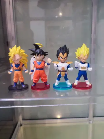 드래곤볼 월드 콜렉터블 피규어 손오공 천사 베지터