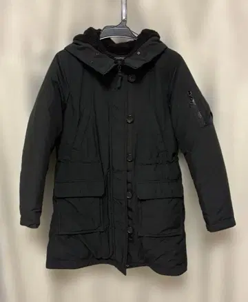 UNIQLO 유니클로 울트라 웜 다운 밀리터리 코트 M 퍼 결품