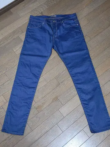 ZARA 블루 팬츠 슬림 레그