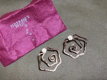 아쉬페 프랑스 소용돌이 디자인 귀걸이