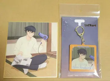 하이큐 ~결전 전야~ 이온 페어 카게야마 토비오 아크릴 키링 색지