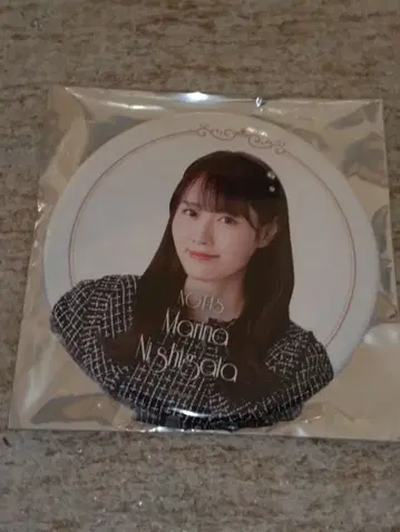 니시가타 마리나 NGT48 극장 복권 2025년 12월 캔 배지