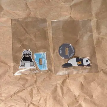 주술회전 지로리 고죠 사토루 팬더 아크릴 스탠드