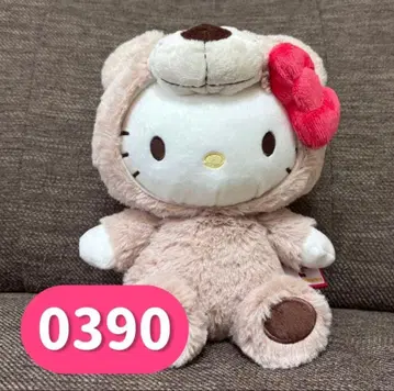 헬로키티 NICI 니키 시리얼 넘버 봉제 인형 산리오 0390