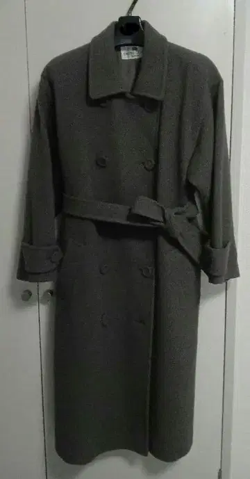 롱 코트 여성용 울 모스그린 9호 M 사이즈