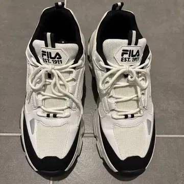 FILA 스니커즈 화이트/블랙