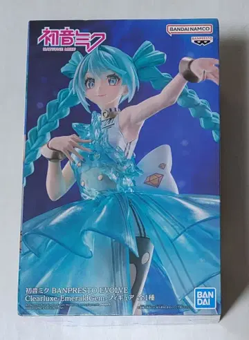 [ 하츠네 미쿠 ] BANPRESTO Evolve 클리어 에메랄드 젬