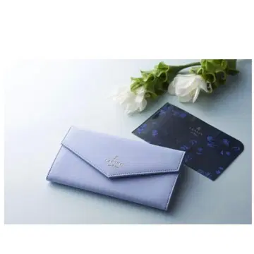 라이트 블루 봉투형 카드 케이스