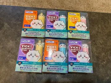 VICKS 치이카와(먼작귀) 콜라보 6개 세트 케이스만