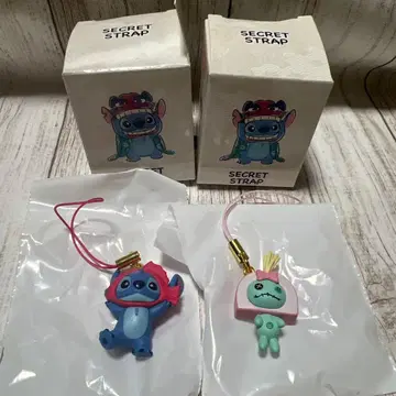 디즈니 스토어 스티치 시크릿 스트랩 설날 스크램프