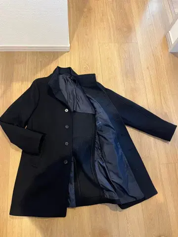 블랙 체스터 코트