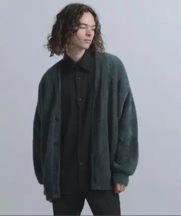 HARE 가디건 그린 계열