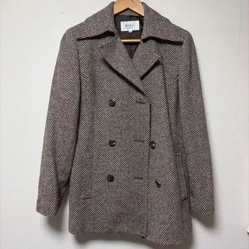 자유구 헤링본 무늬 테일러드 자켓 40